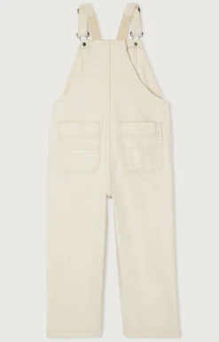 American Vintage Kid'S Dungarees Spywood Ecru Shop