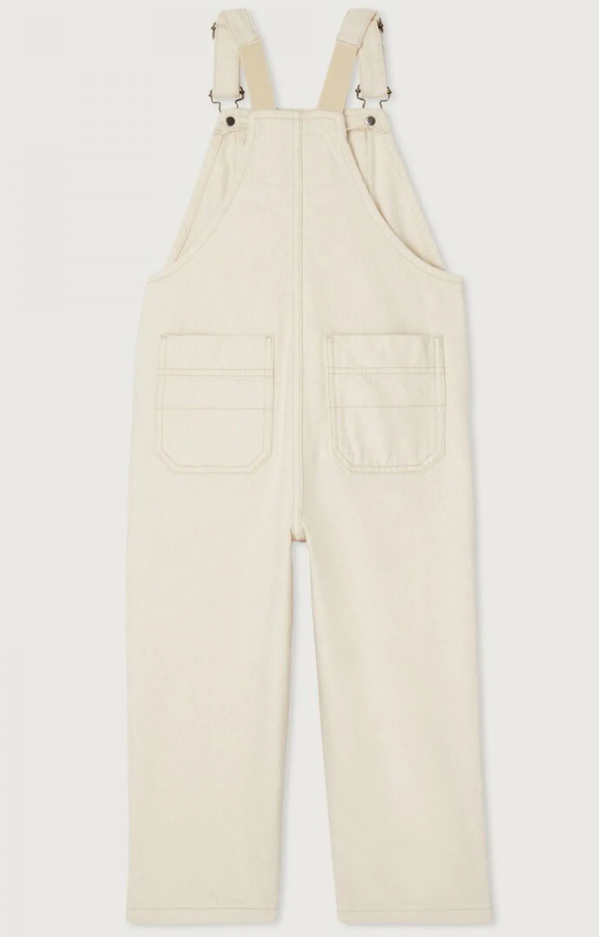 American Vintage Kid'S Dungarees Spywood Ecru Shop