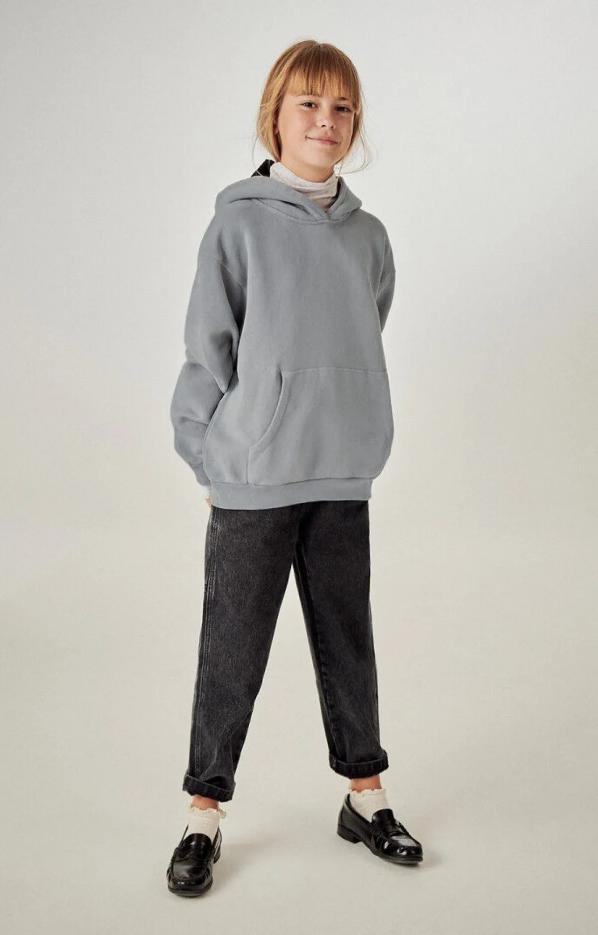 American Vintage Kid'S Hoodie Izubird Pebble Vintage Sale