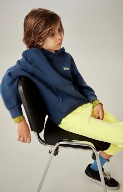American Vintage Kid'S Hoodie Izubird Navy Vintage Cheap