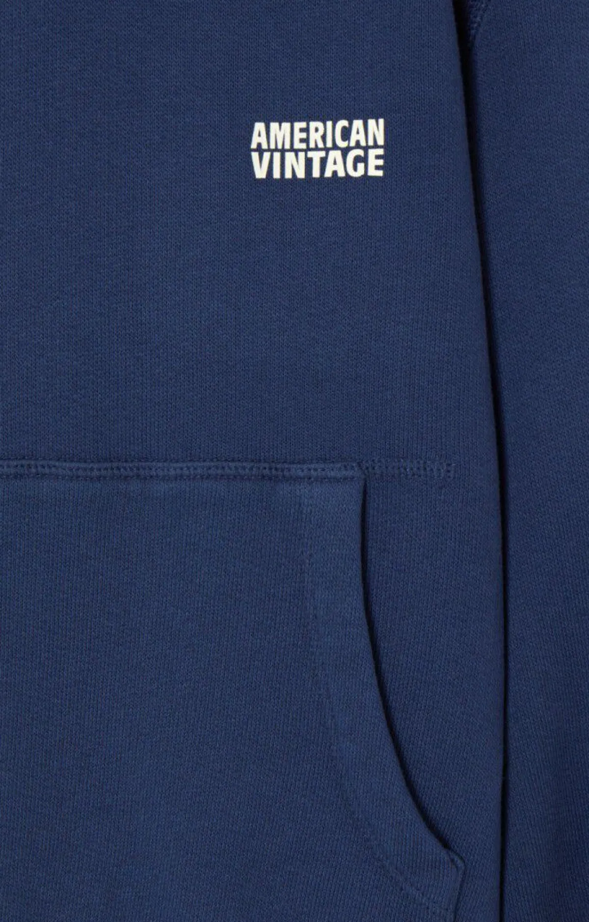 American Vintage Kid'S Hoodie Izubird Navy Vintage Cheap