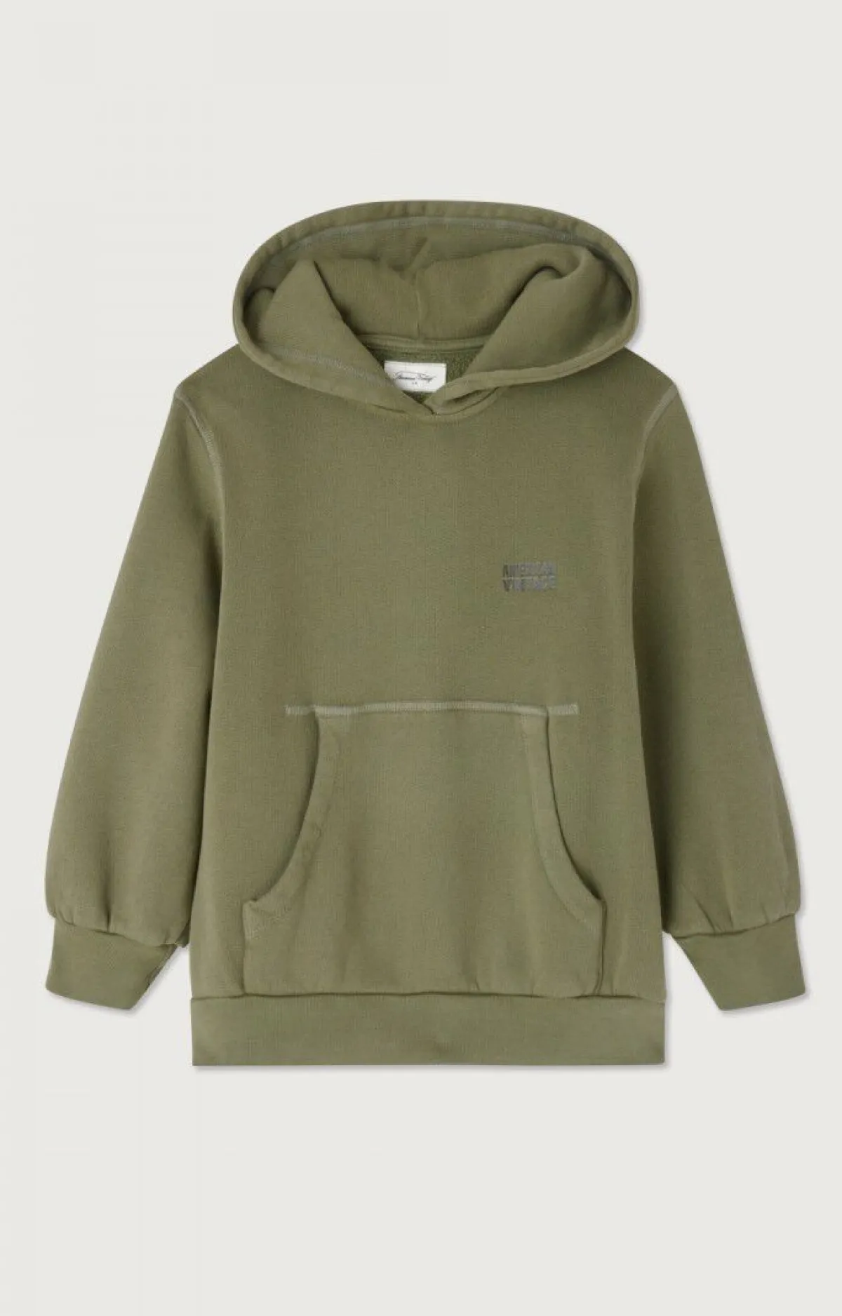 American Vintage Kid'S Hoodie Izubird Khaki Vintage Flash Sale