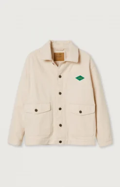 American Vintage Kid'S Jacket Spywood Ecru Cheap