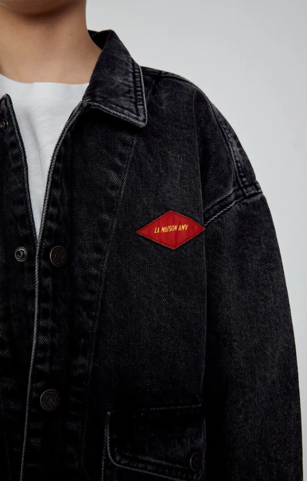 American Vintage Kid'S Jacket Yopday Black Online
