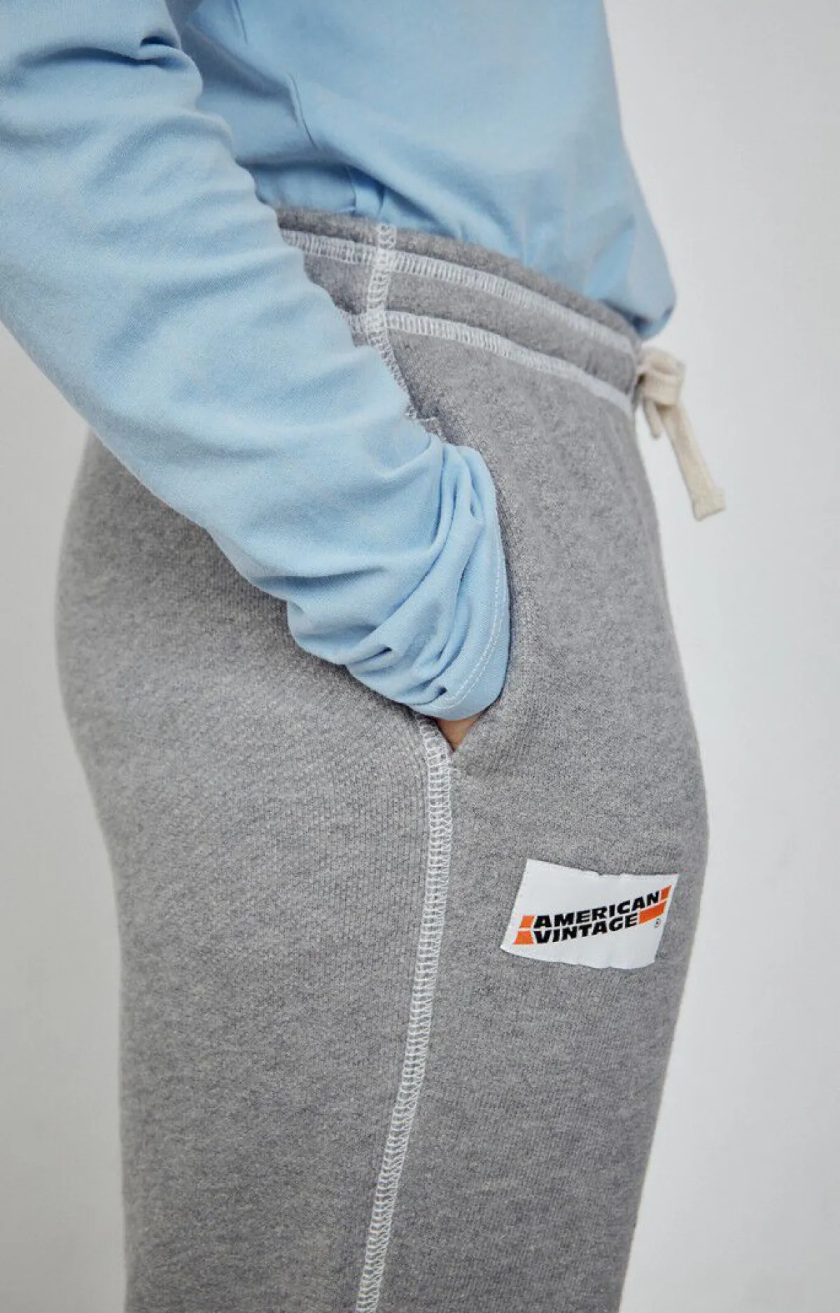American Vintage Kid'S Joggers Gupcity Heather Grey Flash Sale