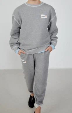 American Vintage Kid'S Joggers Gupcity Heather Grey Flash Sale