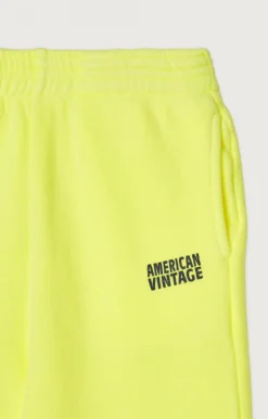 American Vintage Kid'S Joggers Izubird Neon Yellow Discount