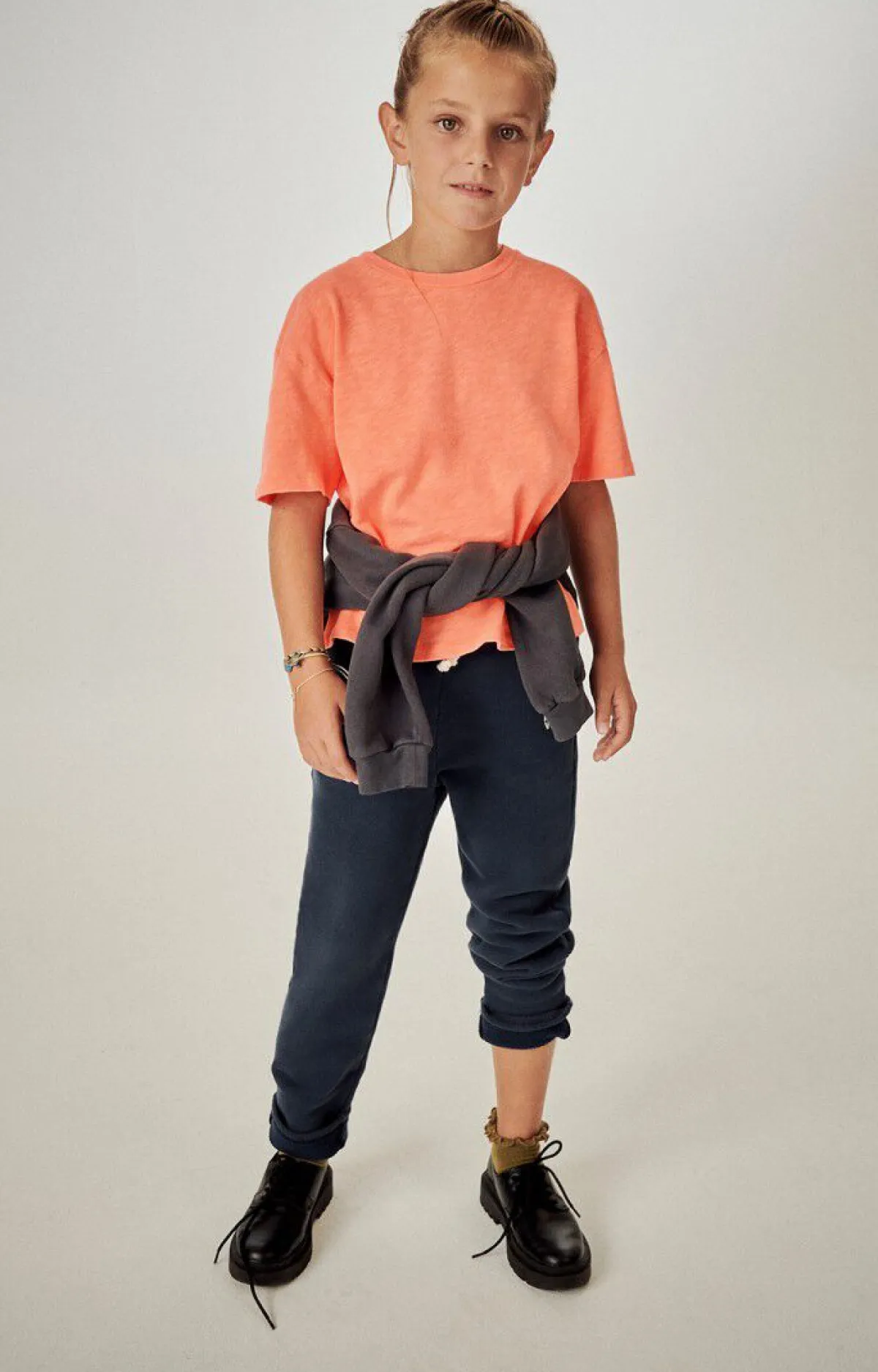 American Vintage Kid'S Joggers Izubird Navy Vintage Shop