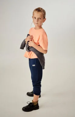American Vintage Kid'S Joggers Izubird Navy Vintage Shop