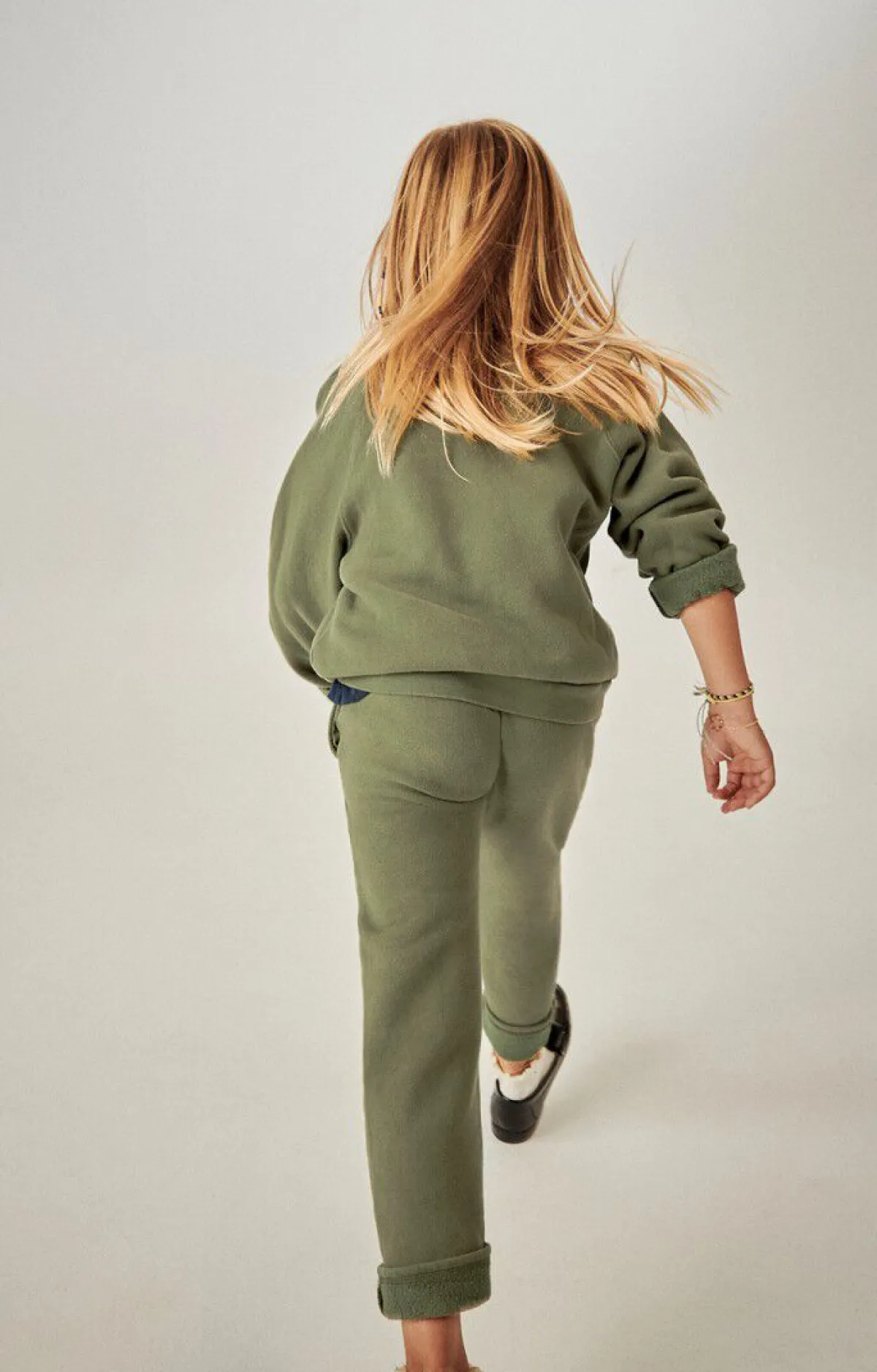 American Vintage Kid'S Joggers Izubird Khaki Vintage Best