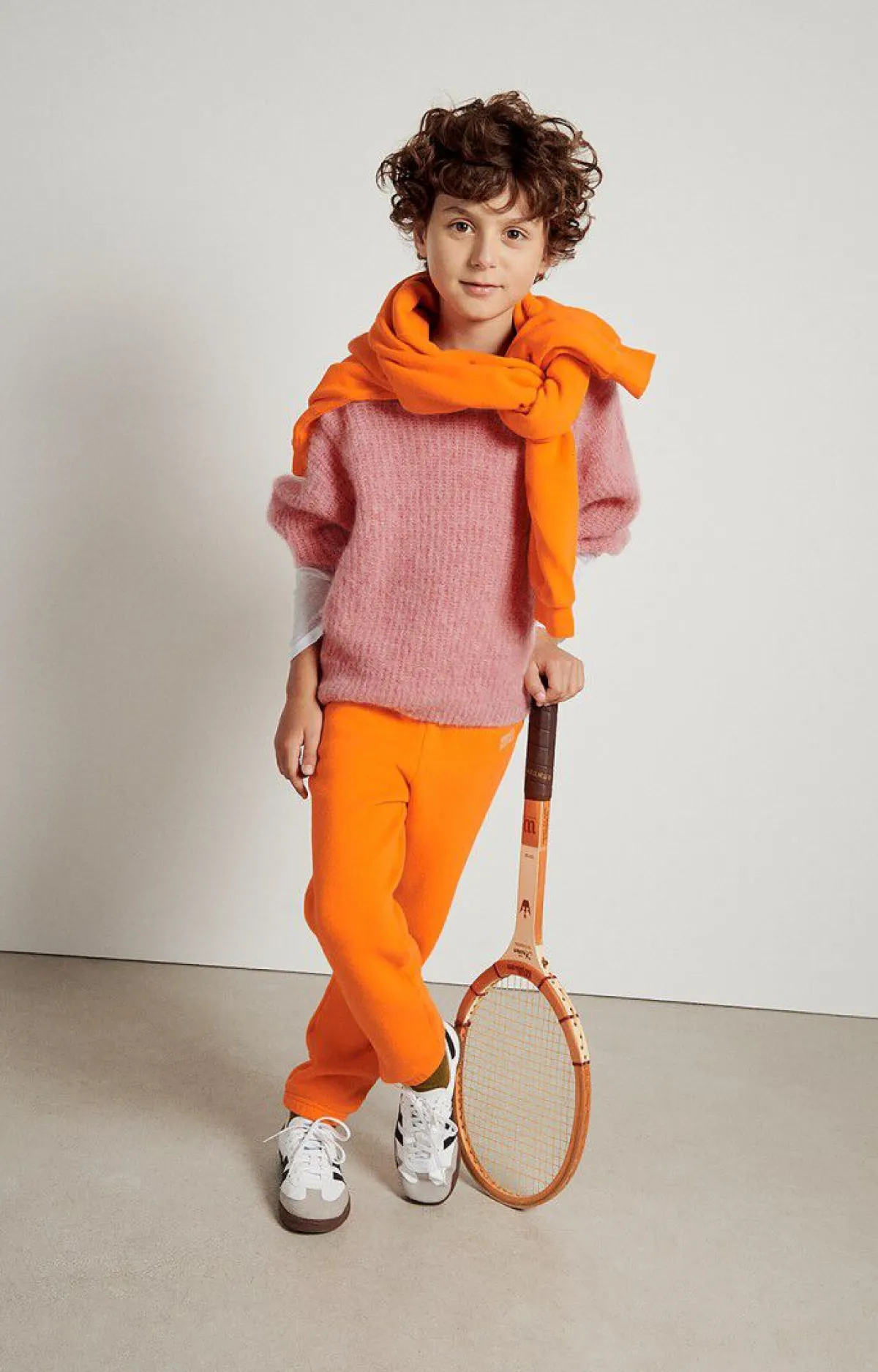 American Vintage Kid'S Jumper East Orchid Melange Discount
