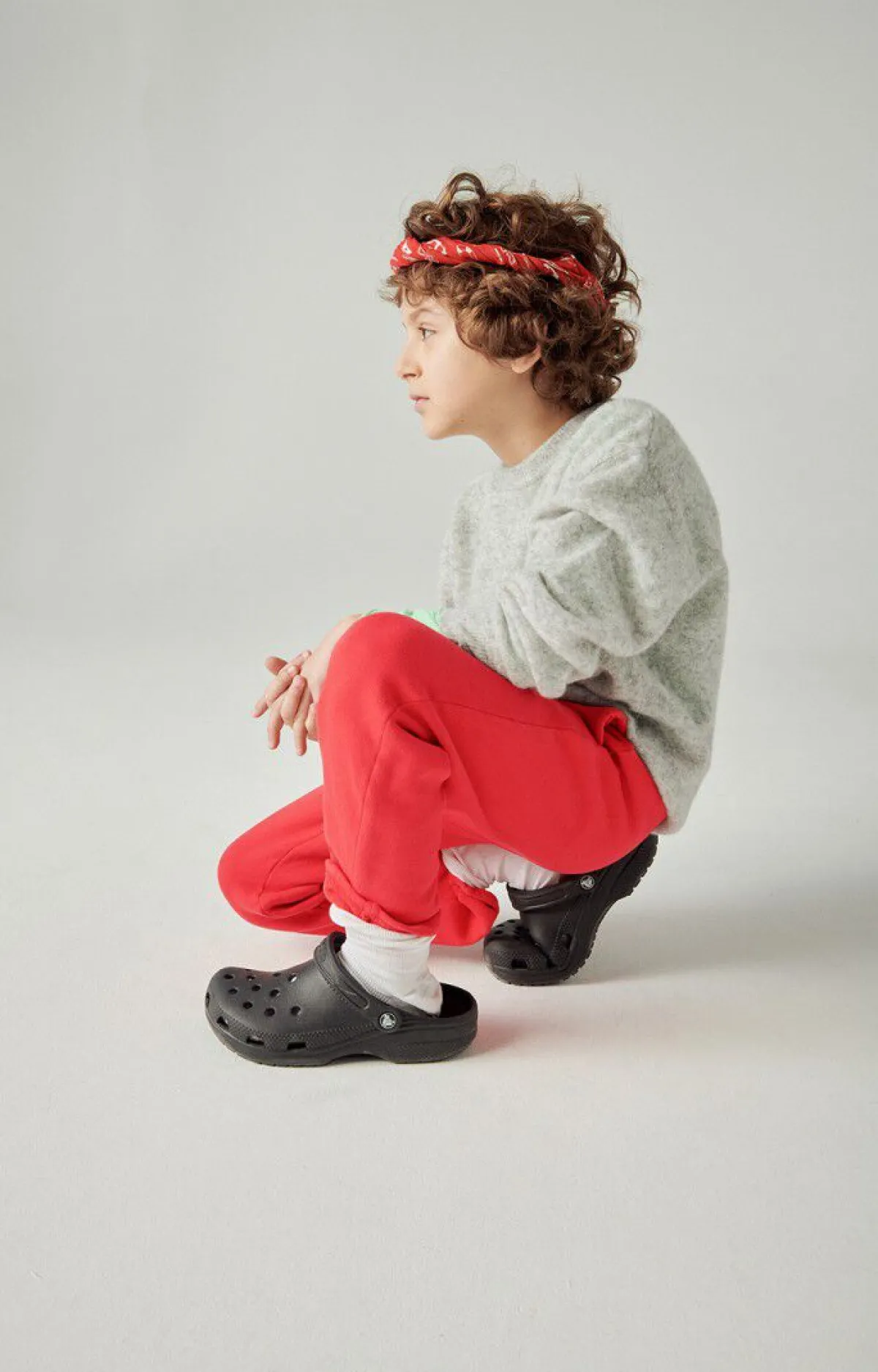 American Vintage Kid'S Jumper Razpark Polar Melange Outlet