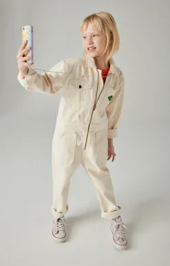 American Vintage Kid'S Jumpsuit Spywood Ecru Best