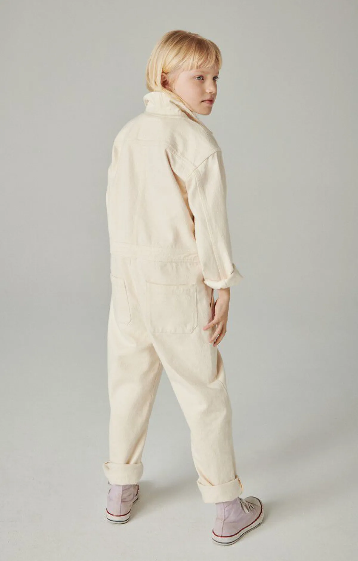 American Vintage Kid'S Jumpsuit Spywood Ecru Best