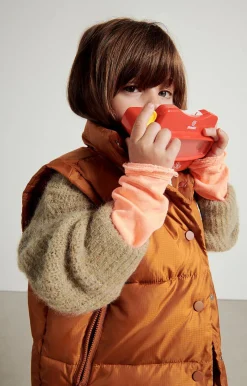 American Vintage Kid'S Padded Jacket Zidibay Gingerbread Sale