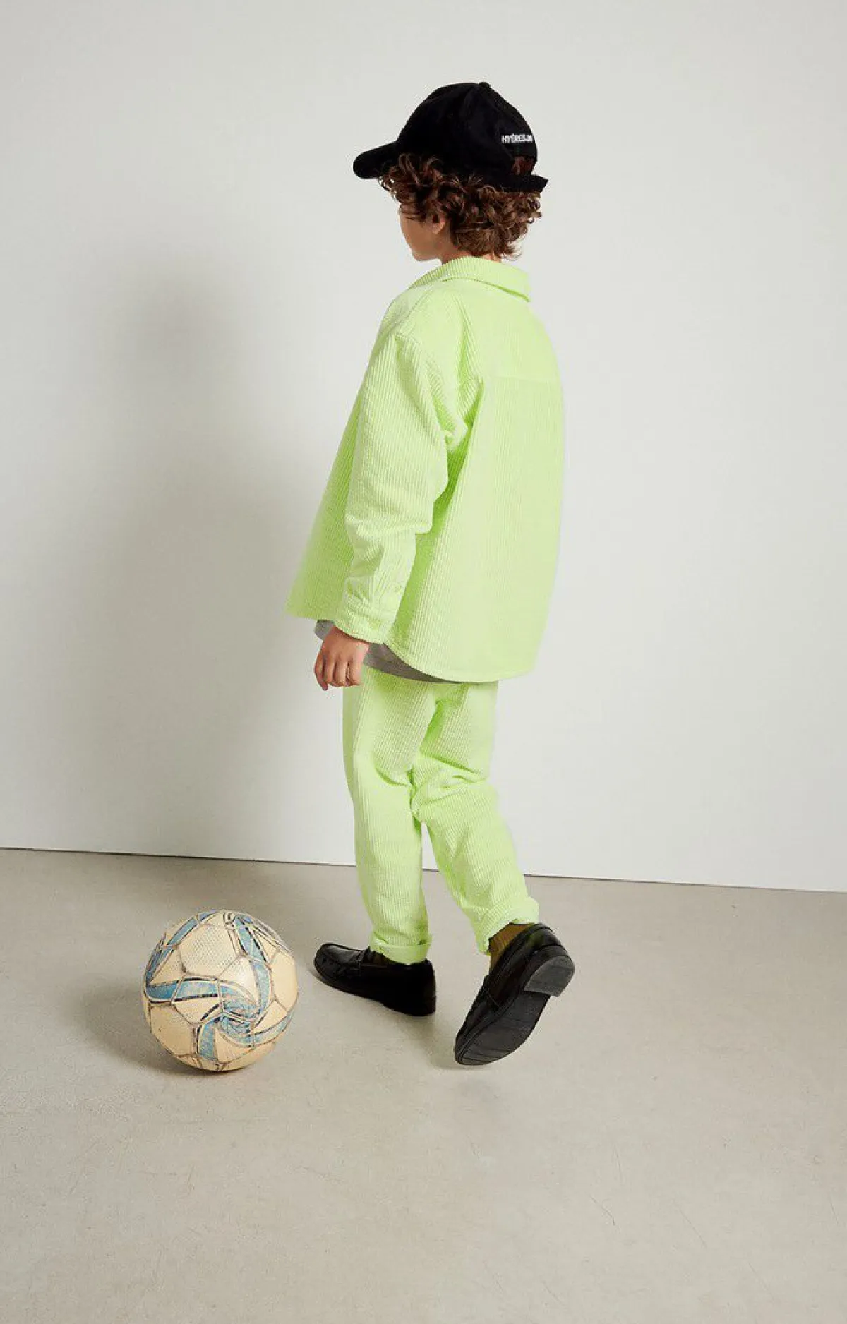 American Vintage Kid'S Shirt Padow Vintage Fluorescent Yellow Best