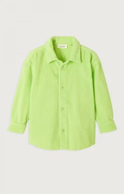 American Vintage Kid'S Shirt Padow Vintage Fluorescent Yellow Best