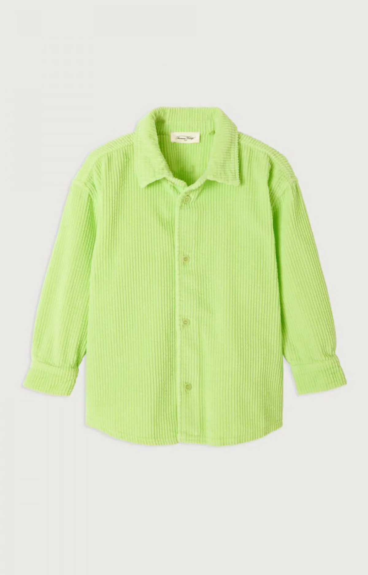 American Vintage Kid'S Shirt Padow Vintage Fluorescent Yellow Best