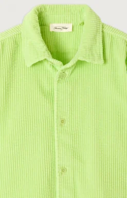 American Vintage Kid'S Shirt Padow Vintage Fluorescent Yellow Best