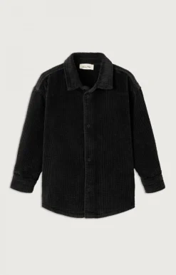 American Vintage Kid'S Shirt Padow Carbon Vintage New