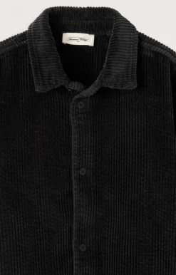 American Vintage Kid'S Shirt Padow Carbon Vintage New