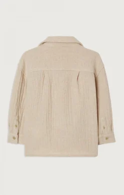 American Vintage Kid'S Shirt Yenboro Mist Melange Online