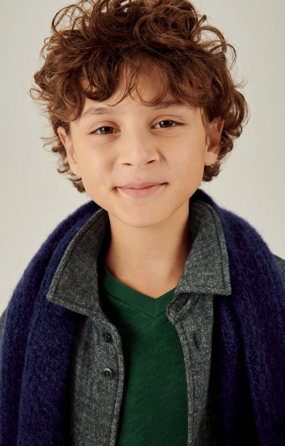 American Vintage Kid'S Shirt Yenboro Melange Bush Sale