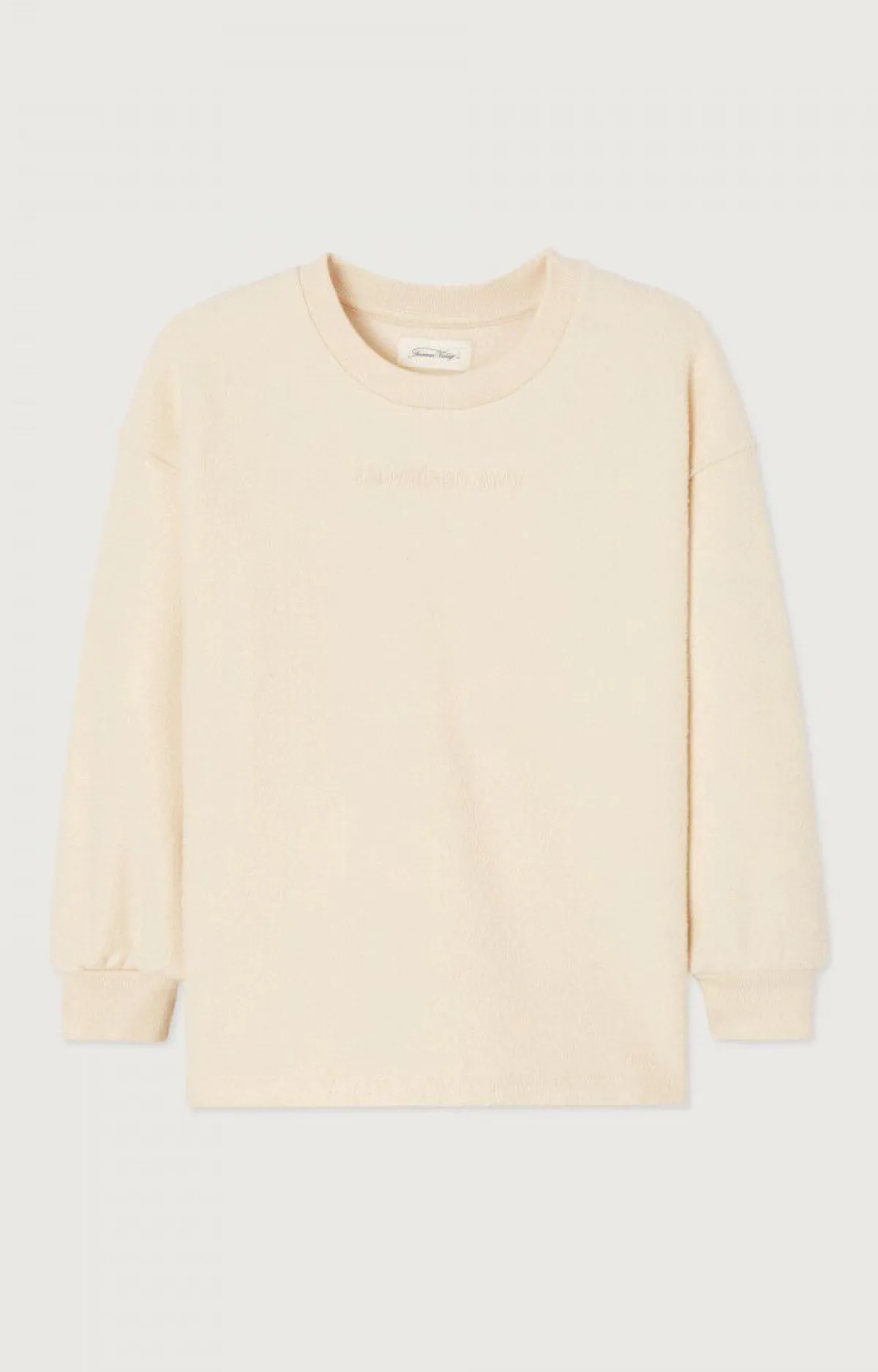 American Vintage Kid'S Sweatshirt Bobypark Ecru Flash Sale