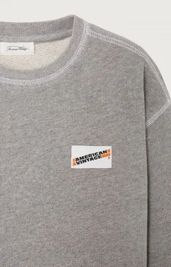 American Vintage Kid'S Sweatshirt Gupcity Heather Grey Best Sale