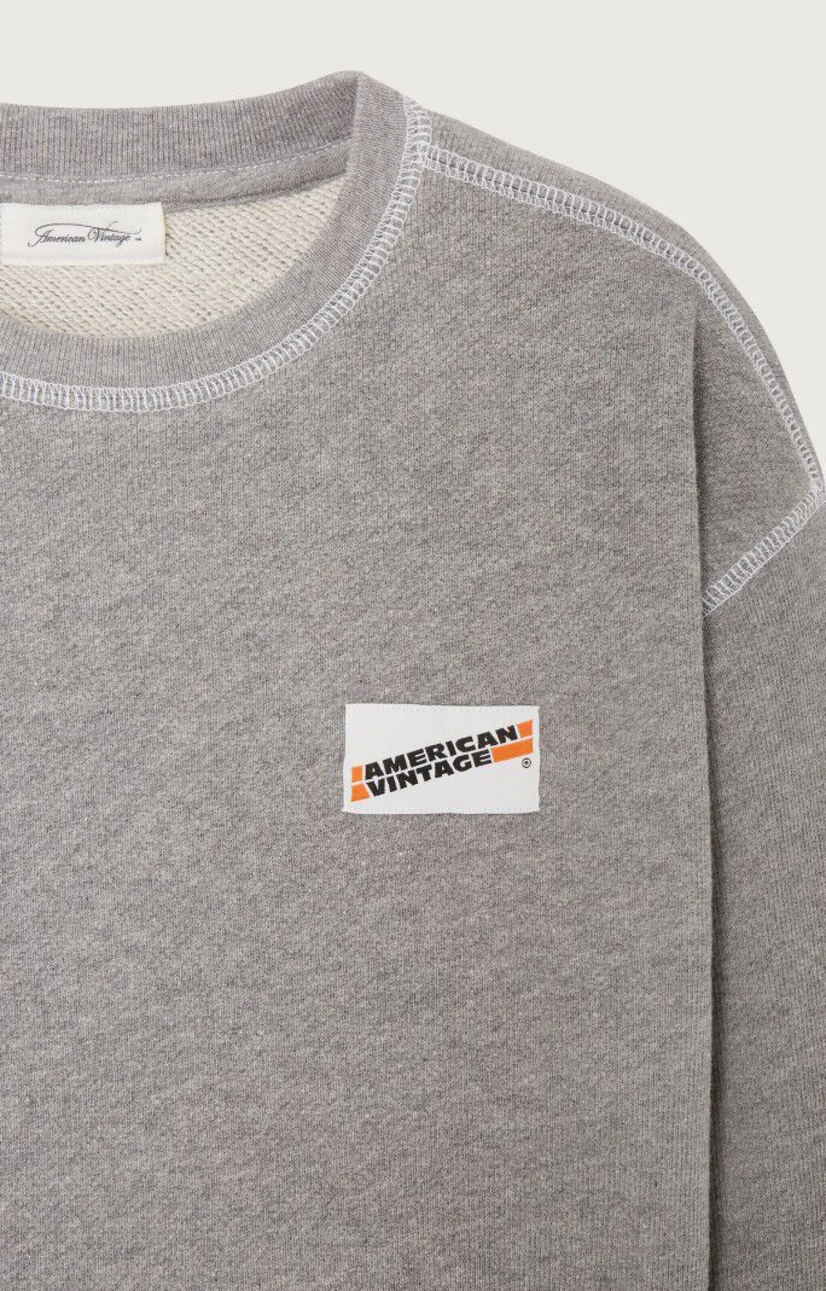 American Vintage Kid'S Sweatshirt Gupcity Heather Grey Best Sale