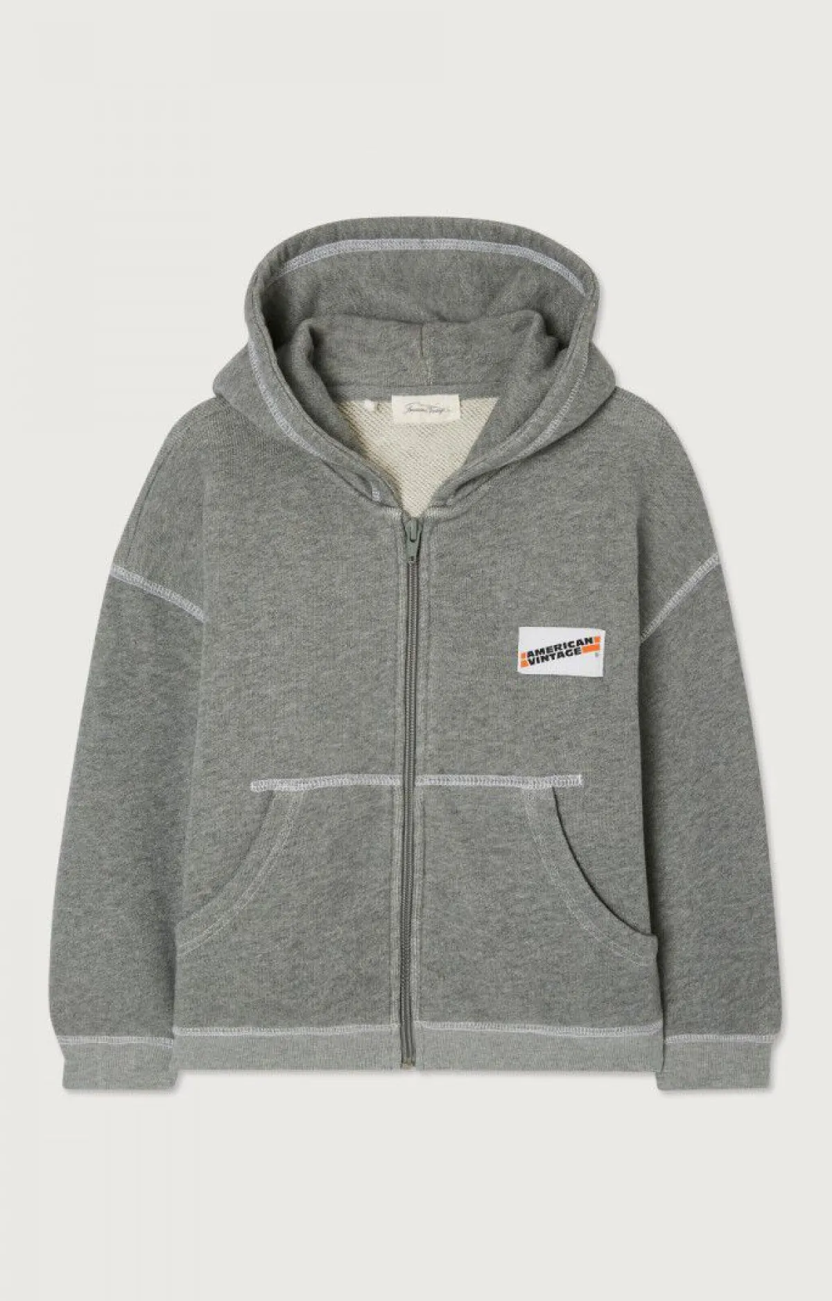 American Vintage Kid'S Sweatshirt Gupcity Heather Grey Sale