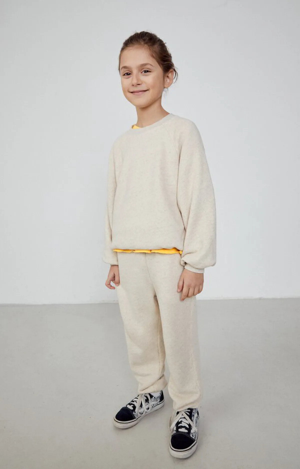 American Vintage Kid'S Sweatshirt Itonay Ecru Melange Fashion