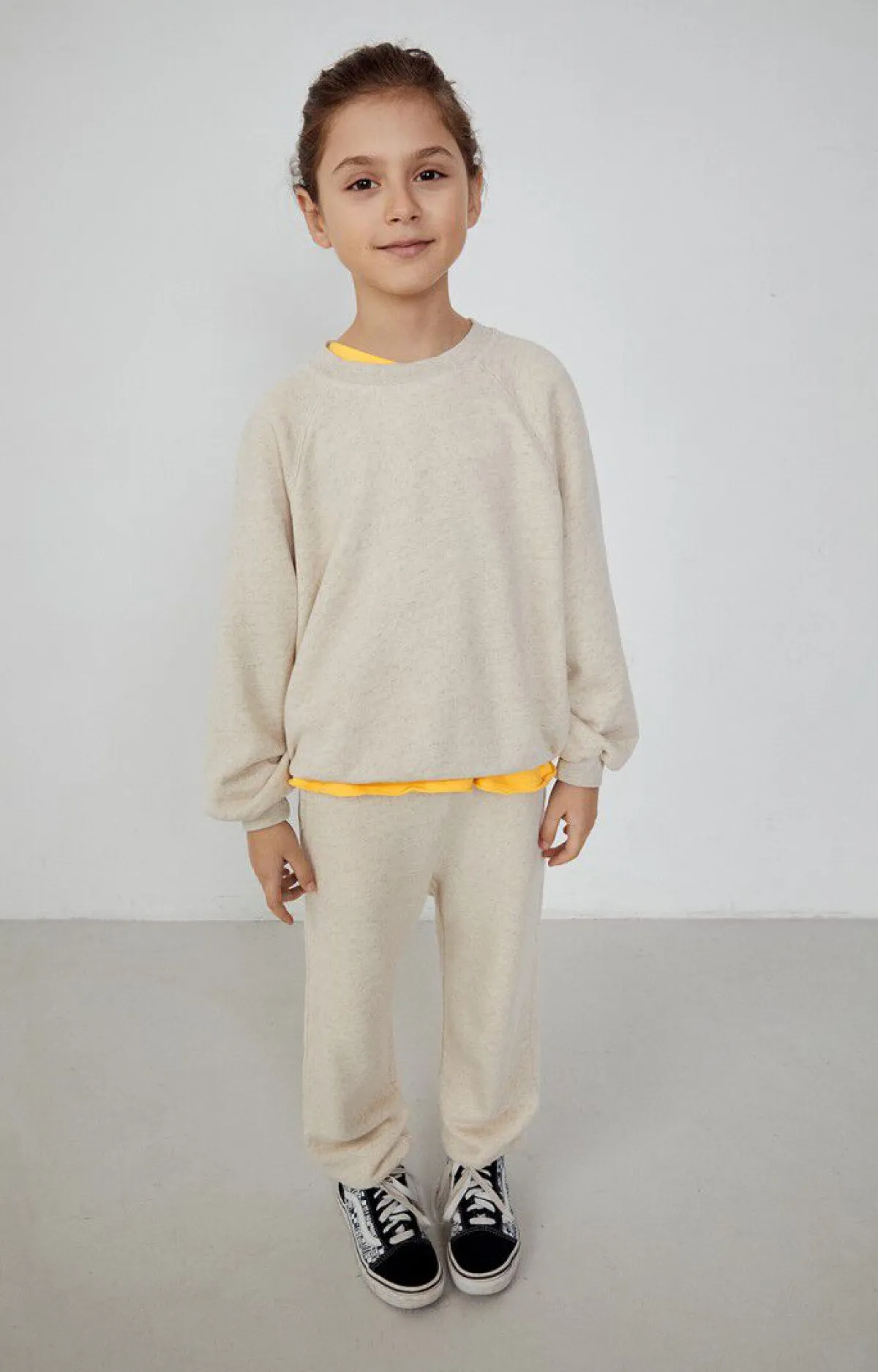 American Vintage Kid'S Sweatshirt Itonay Ecru Melange Fashion