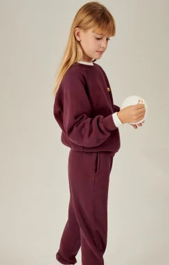 American Vintage Kid'S Sweatshirt Izubird Vintage Burgundy Best