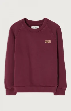 American Vintage Kid'S Sweatshirt Izubird Vintage Burgundy Best