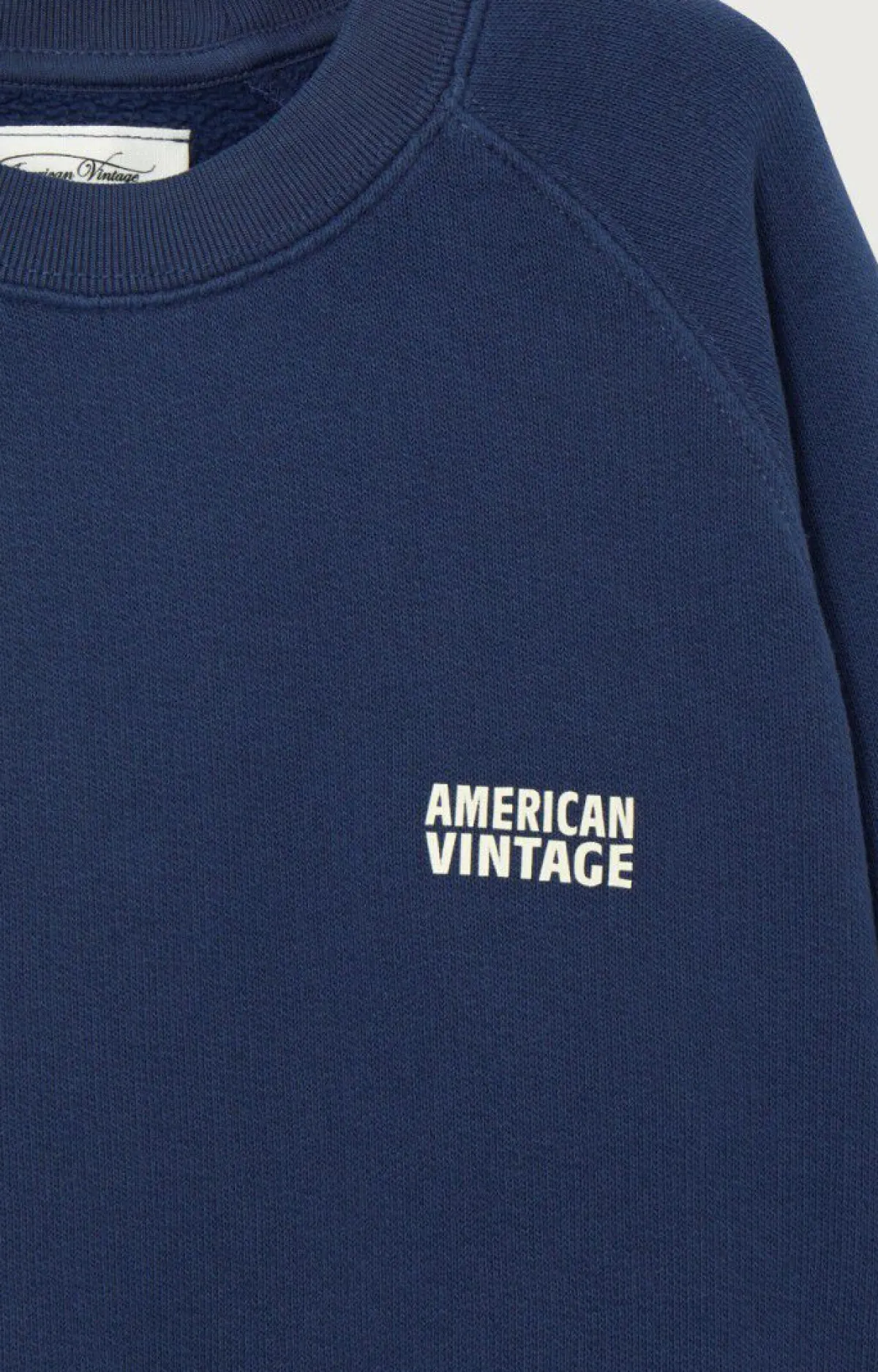 American Vintage Kid'S Sweatshirt Izubird Navy Vintage New