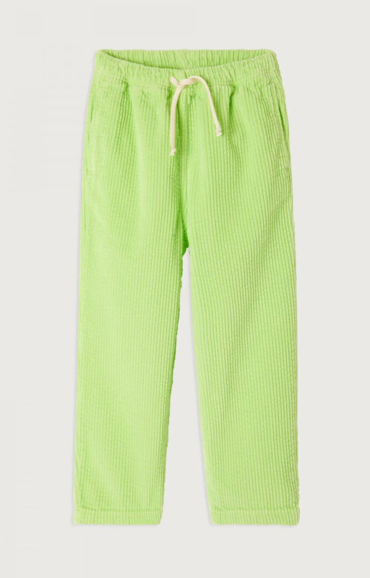 American Vintage Kid'S Trousers Padow Vintage Fluorescent Yellow Clearance