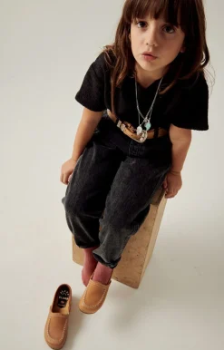 American Vintage Kid'S T-Shirt Bobypark Charcoal Melange Outlet