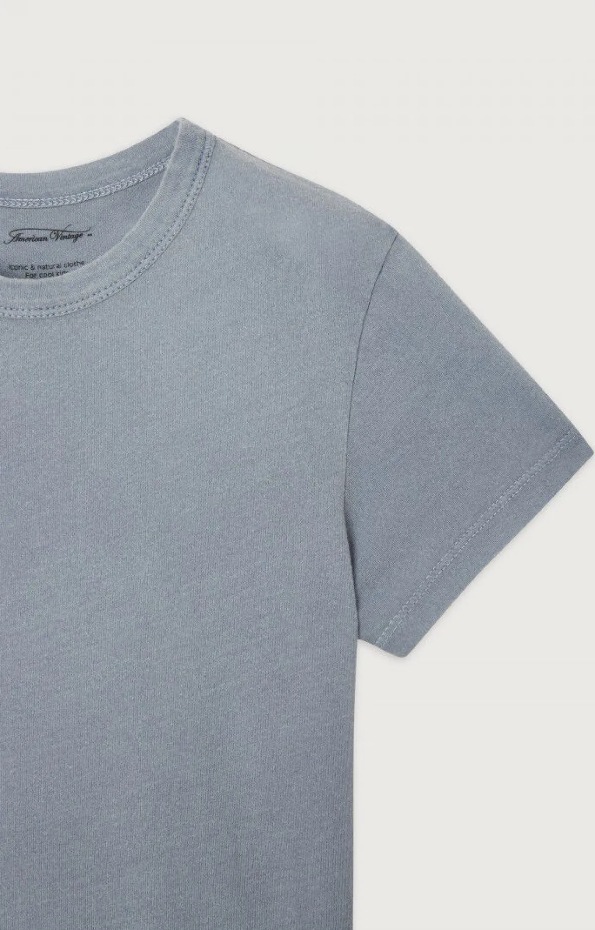 American Vintage Kid'S T-Shirt Devon Vintage Blue Grey Sale