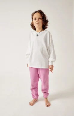 American Vintage Kid'S T-Shirt Fizvalley White Fashion