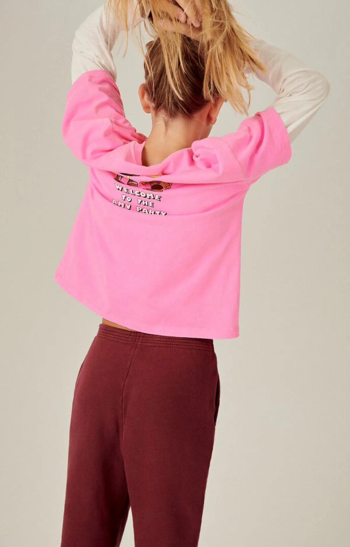 American Vintage Kid'S T-Shirt Fizvalley Fluo Pink Store