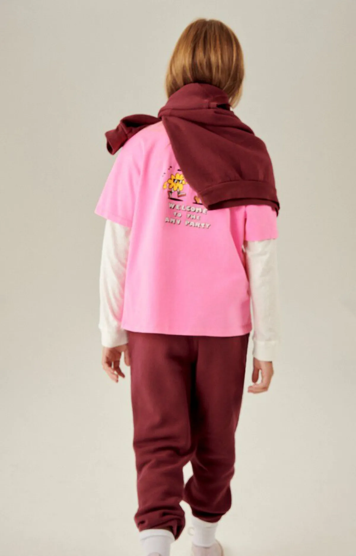 American Vintage Kid'S T-Shirt Fizvalley Fluo Pink Store