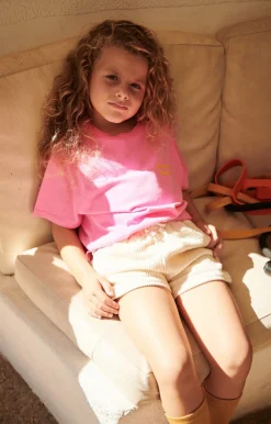 American Vintage Kid'S T-Shirt Fizvalley Fluo Pink Store