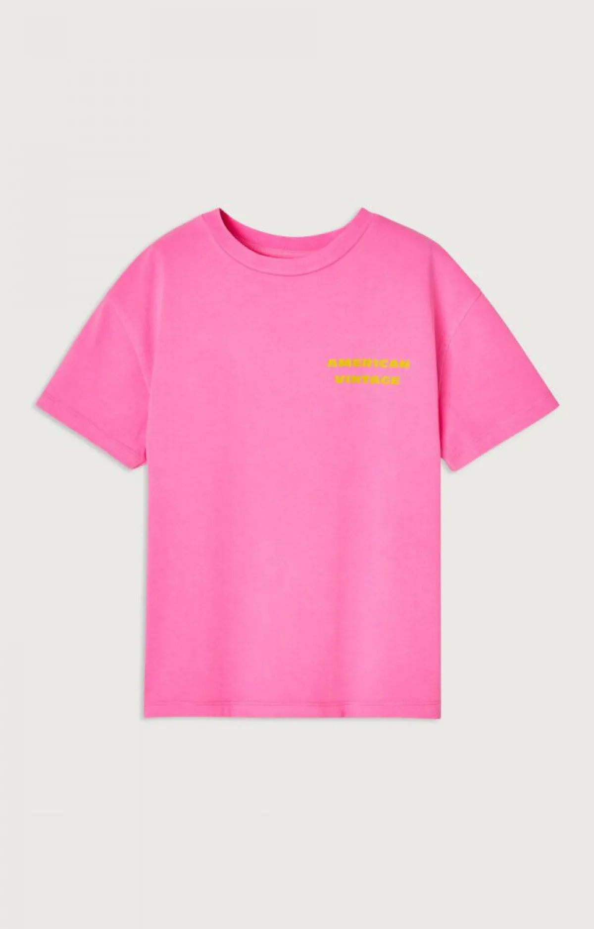 American Vintage Kid'S T-Shirt Fizvalley Fluo Pink Store