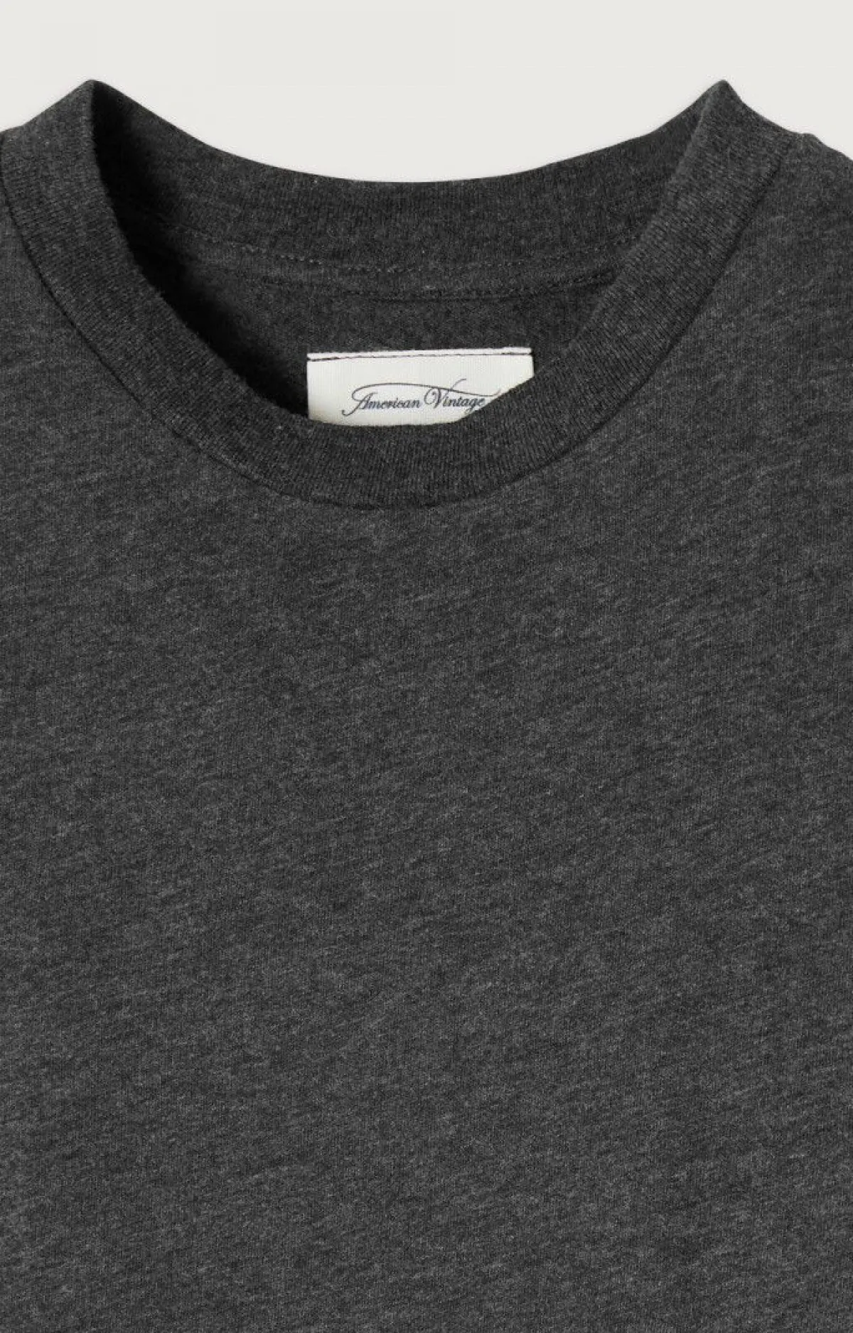 American Vintage Kid'S T-Shirt Gamipy Charcoal Melange New