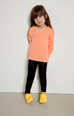American Vintage Kid'S T-Shirt Sonoma Fluorescent Orange Hot