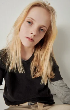 American Vintage Kid'S T-Shirt Sonoma Vintage Black Flash Sale