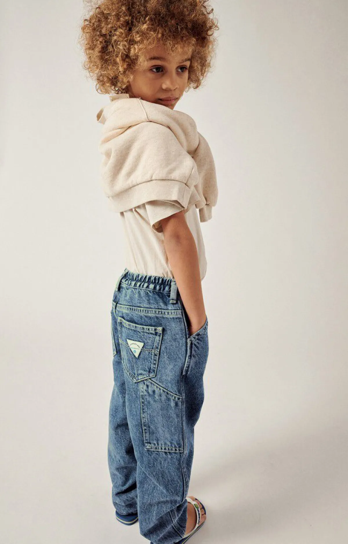American Vintage Kid'S Worker Jeans Joybird Dirty Clearance