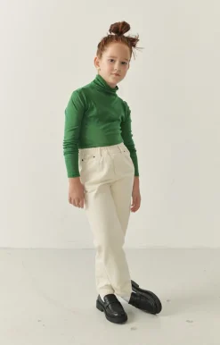 American Vintage Kid'S Worker Jeans Spywood Ecru Fashion