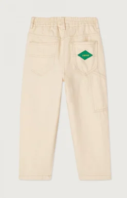 American Vintage Kid'S Worker Jeans Spywood Ecru Fashion